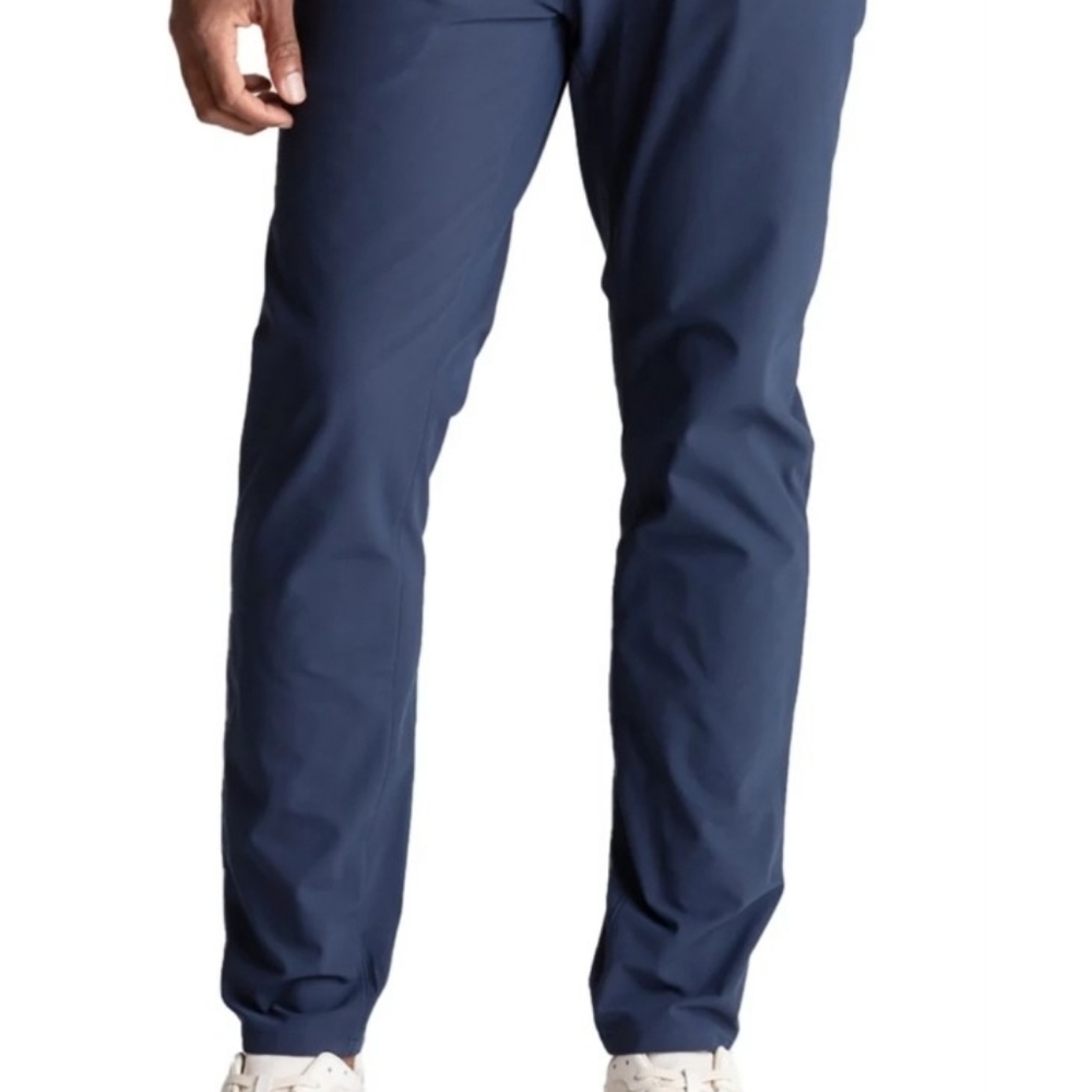 Birddogs Joggers Mens Large Navy Blue Built-in Liner Pockets Performance Pants - Picture 2 of 16